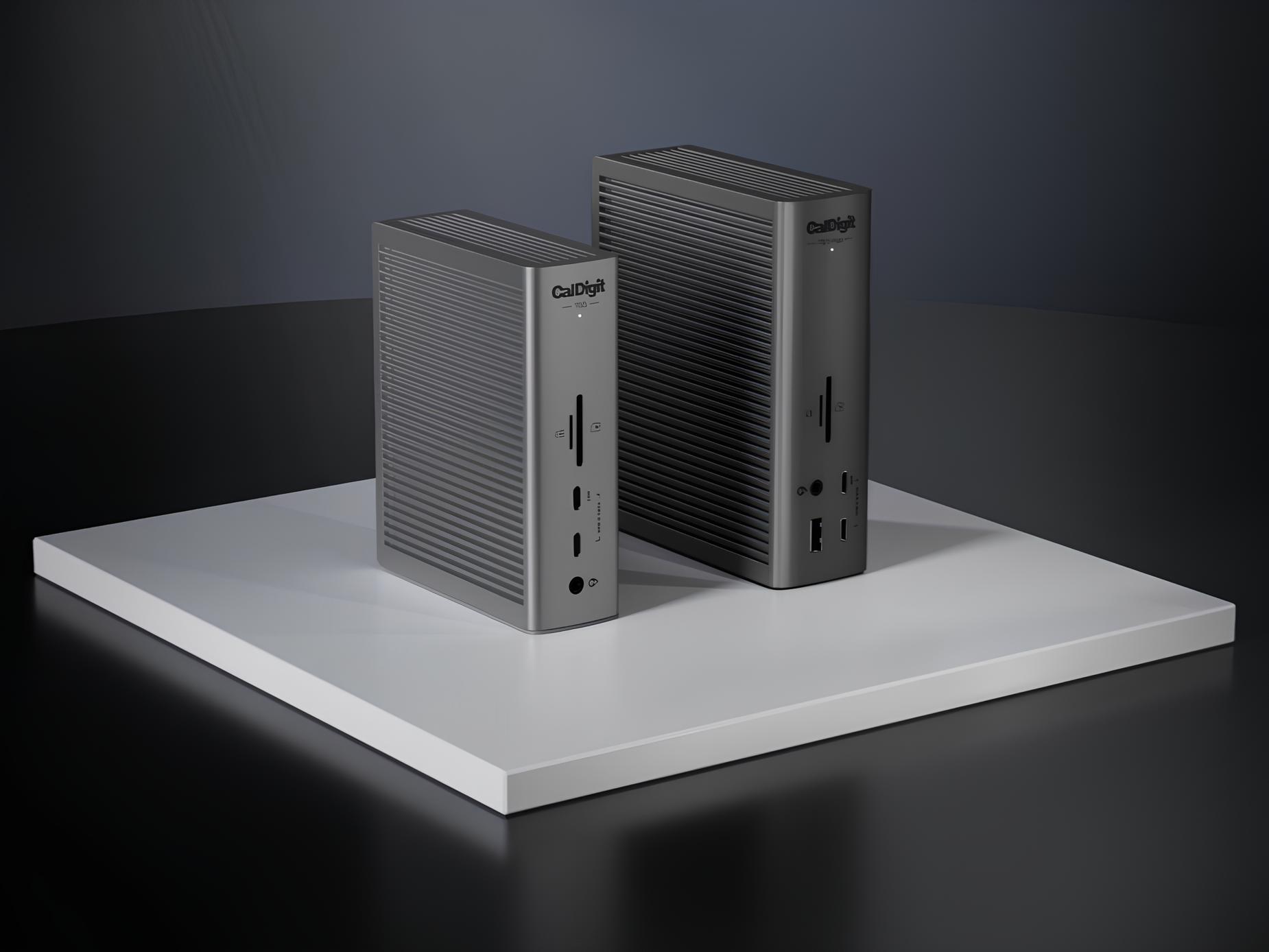 CalDigit TS5 và TS5 Plus: Docking station Thunderbolt 5 mạnh mẽ, sạc 140W, hỗ trợ 3 màn hình - Techlade