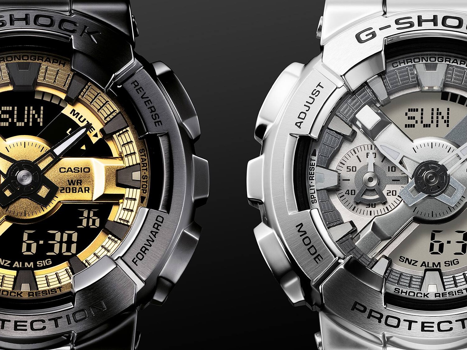 Casio G-Shock Full Metal GM110BD: Hai mẫu đồng hồ "hầm hố" sắp đổ bộ thị trường - Techlade