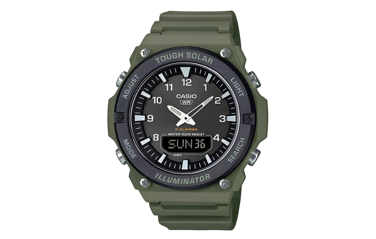 Casio AQ-S820: Đồng hồ Tough Solar mới, giờ thế giới - Techlade