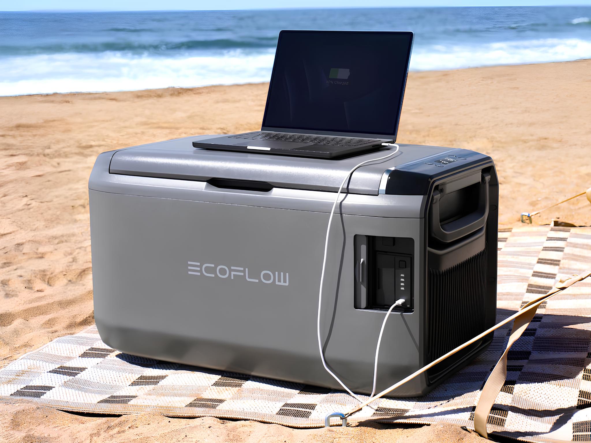 EcoFlow Glacier Classic: Tủ lạnh di động kiêm sạc dự phòng, giải pháp năng lượng cho mọi chuyến đi - Techlade