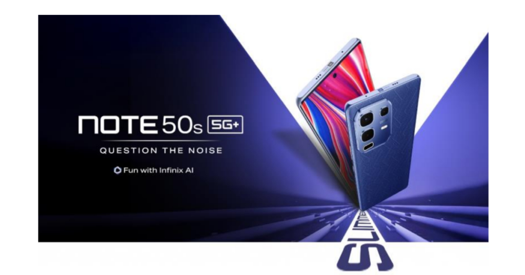 Infinix Note 50s 5G ra mắt: Màn hình AMOLED 144Hz siêu mượt, camera Sony 64MP, thiết kế mỏng 7.6mm - techlade