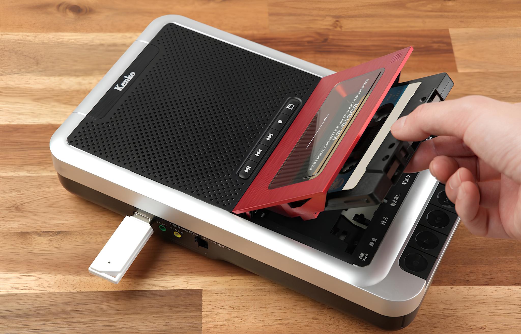 Kenko Tokina KR-019CR: Máy ghi âm cassette "cổ điển" kết hợp công nghệ số - Techlade