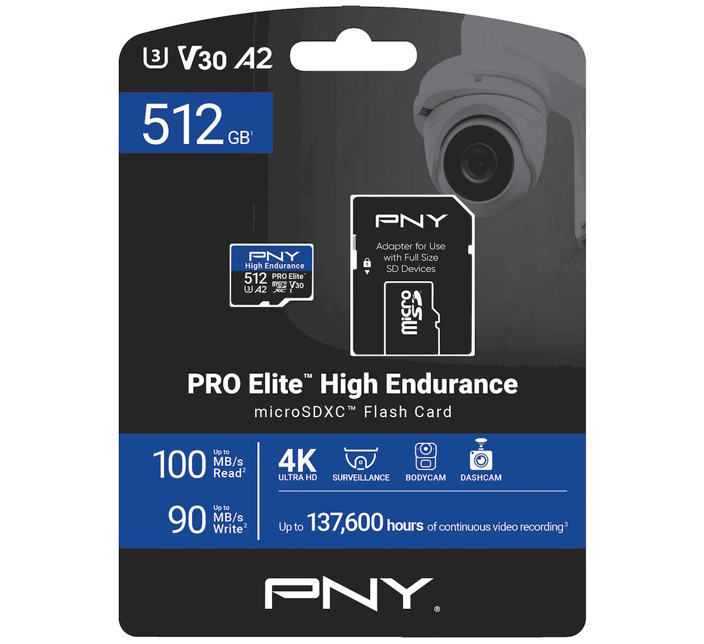 PNY PRO Elite High Endurance: Thẻ nhớ microSD siêu bền cho camera hành trình và giám sát - Techlade