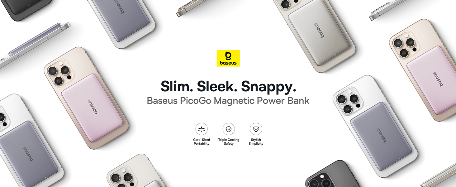 Baseus PicoGo: Sạc dự phòng MagSafe siêu mỏng, sạc nhanh, giá hấp dẫn - Techlade