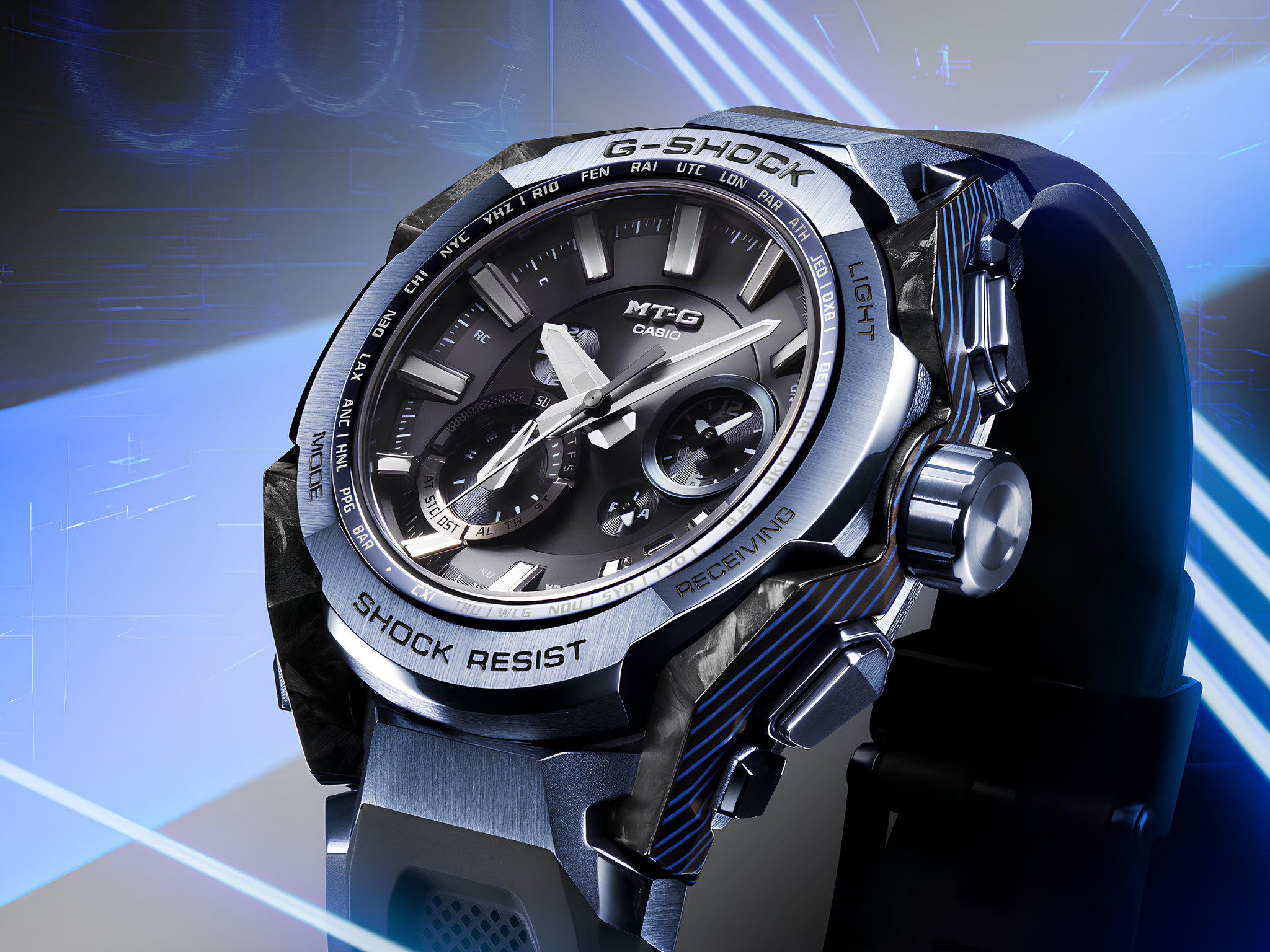 Casio G-Shock MTG-B4000: Thiết kế carbon - thép "lai" tinh xảo, mỏng nhẹ hơn, ra mắt tháng 6 - Techlade