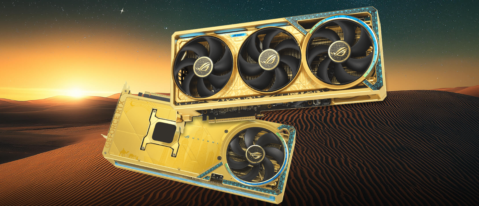 Asus ROG Astral RTX 5090 Dhahab Edition: Card đồ họa mạ vàng 24K - Techlade