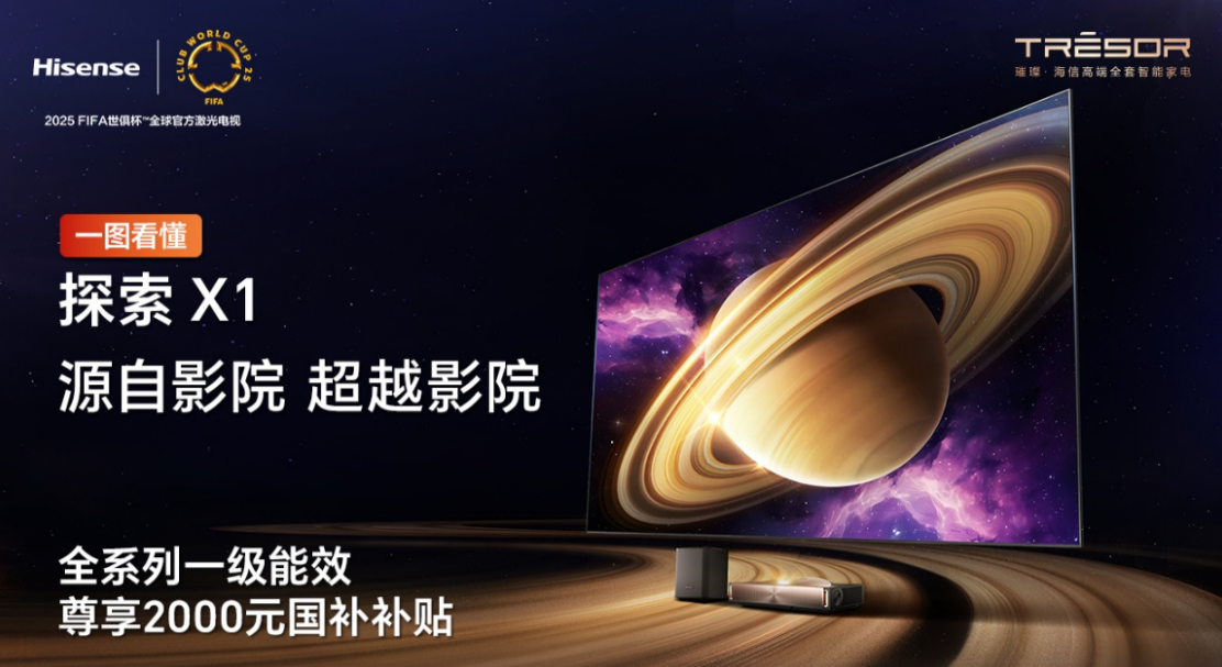 Hisense "trình làng" TV Laser Discovery X1 và X1 Ultra: Màn hình "khủng" 120 inch, âm thanh Harman Kardon - Techlade