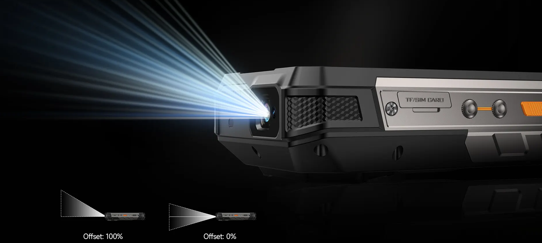 Ulefone Armor 34 Pro: Smartphone "khủng long" pin 25.500mAh, tích hợp máy chiếu - Techlade