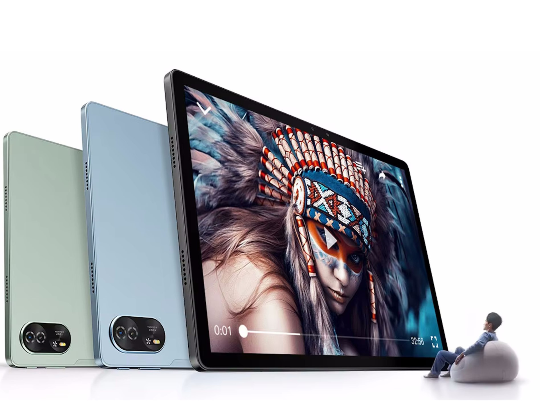 Blackview Mega 8: Tablet màn hình "khủng" 13 inch, AI thông minh, 4 loa sống động - Techlade