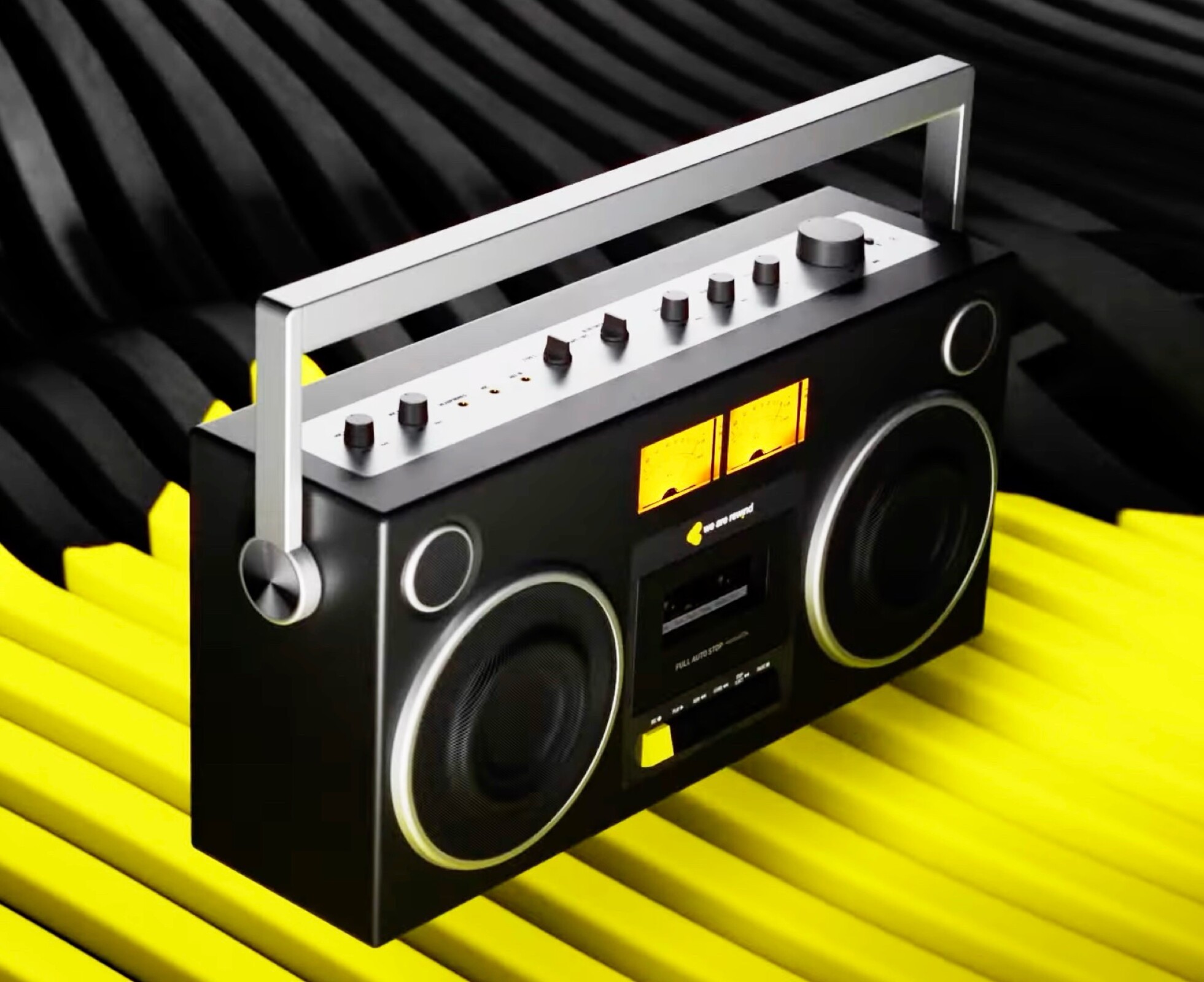We Are Rewind "hồi sinh" boombox thập niên 80: Âm thanh "chất", chạy cả cassette - Techlade
