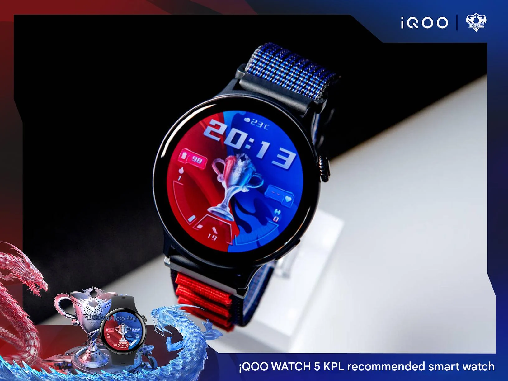 iQOO Watch 5 ra mắt cuối tháng này: BlueOS 2.5 và trợ lý ảo AI - techlade