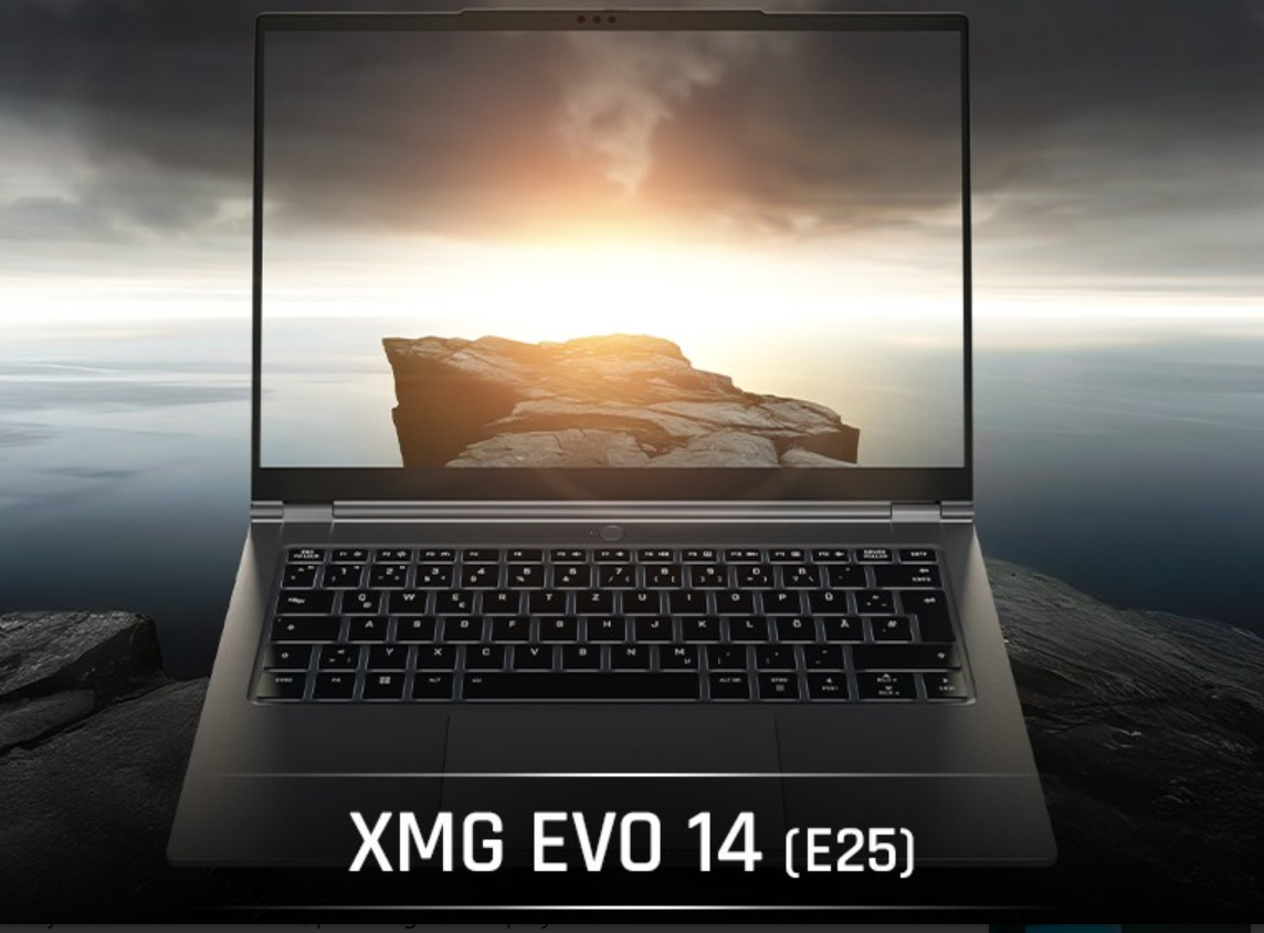 XMG EVO 14 E25 ra mắt: Ultrabook mỏng nhẹ với chip AMD Ryzen AI 9 HX 370 - Techlade