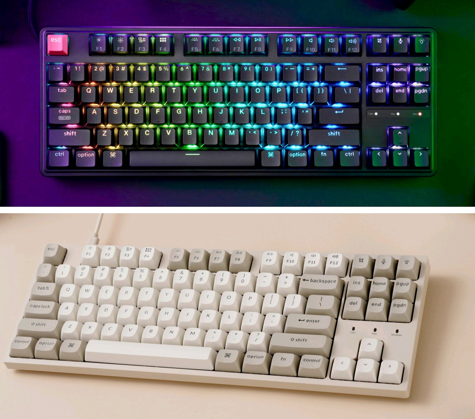 Keychron ra mắt bàn phím cơ gaming C1 Pro 8K và C3 Pro 8K - Techlade