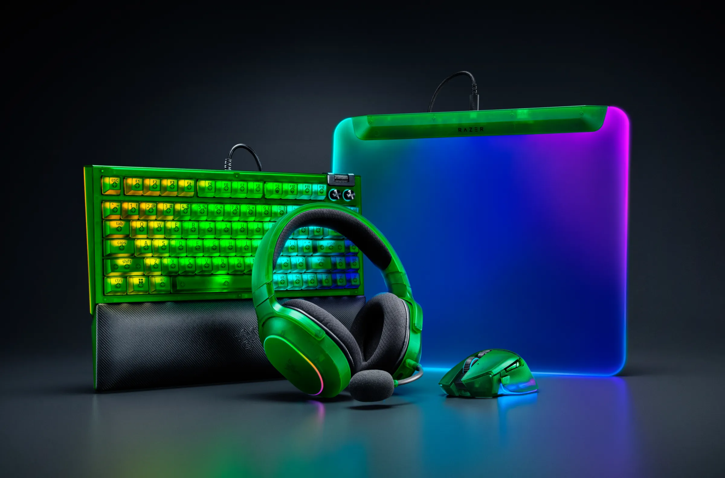 Razer ra mắt phụ kiện PC trong suốt, phô diễn ánh sáng gaming sống động - techlade