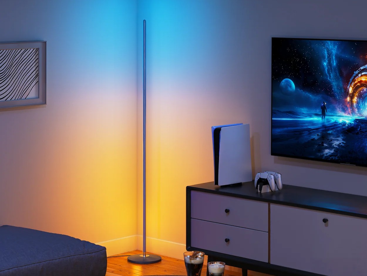 Govee Floor Lamp Basic ra mắt phiên bản mới: Màu vàng và xanh, tương thích Matter - Techlade