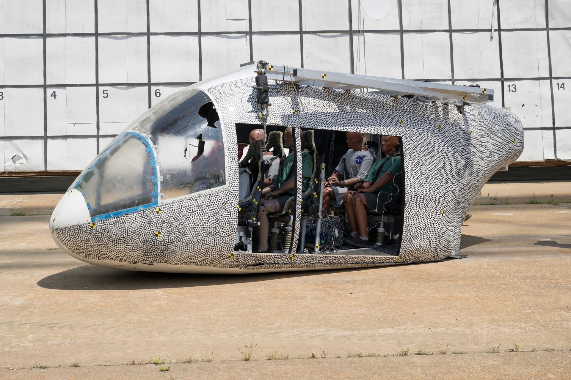 NASA thử nghiệm va chạm máy bay taxi điện - Techlade