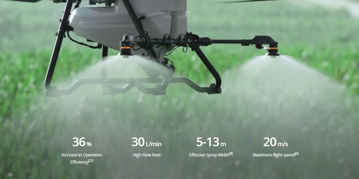 DJI Agras T100 ra mắt: Drone nông nghiệp "khủng" phun 77 kg chất lỏng - Techlade