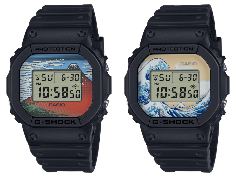 Casio G-Shock x Katsushika Hokusai ra mắt toàn cầu - Techlade