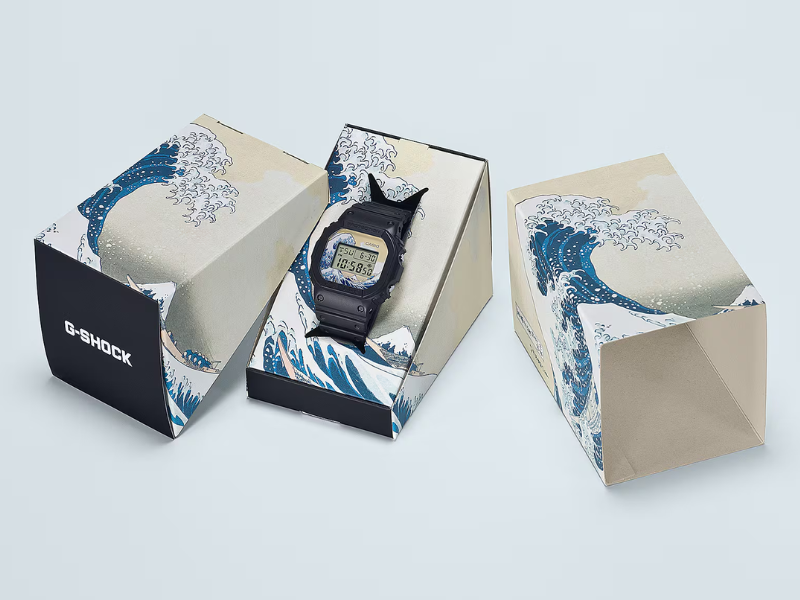 Casio G-Shock x Katsushika Hokusai ra mắt toàn cầu - Techlade