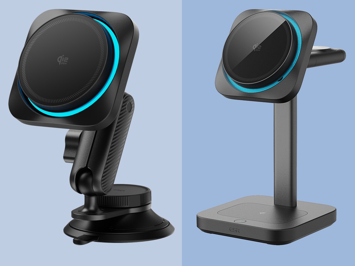 ESR ra mắt phụ kiện sạc Qi2 25W: Hộp sạc 3 trong 1 có nam châm - Techlade