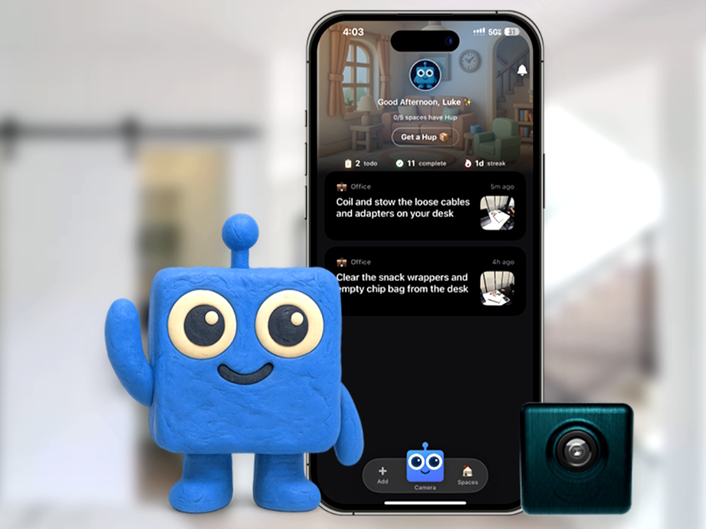 Hup AI ra mắt camera thông minh kiêm trợ lý gia đình - Techlade
