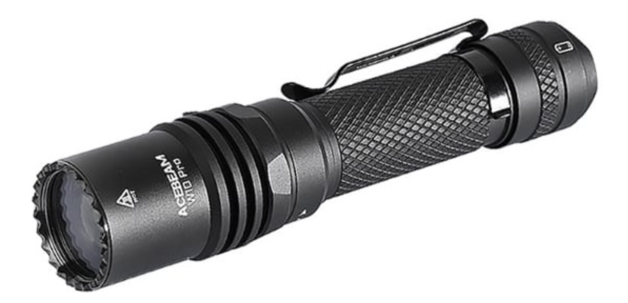 Acebeam W10 Pro ra mắt: Đèn pin LEP laser công suất 750 lumen, chiếu xa hơn 1km - Techlade