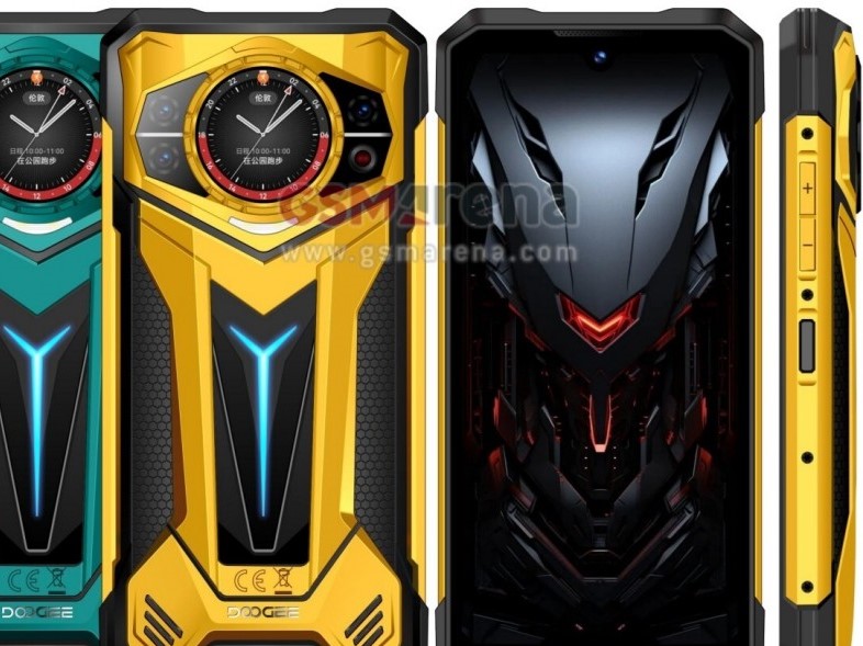 Doogee S200 Ultra lộ diện: Smartphone siêu bền màn hình kép, pin 11.000 mAh - Techlade