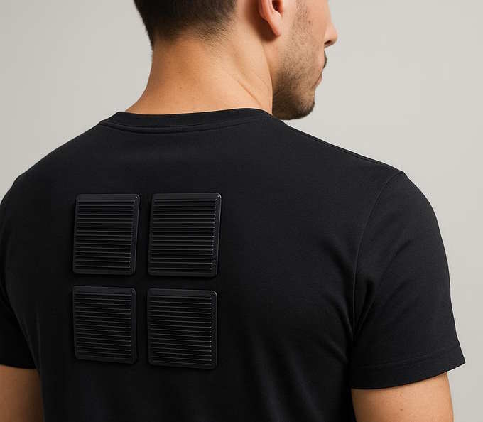 T-GenX ra mắt: Áo phông sạc điện thoại bằng nhiệt độ cơ thể, công suất 2W - Techlade