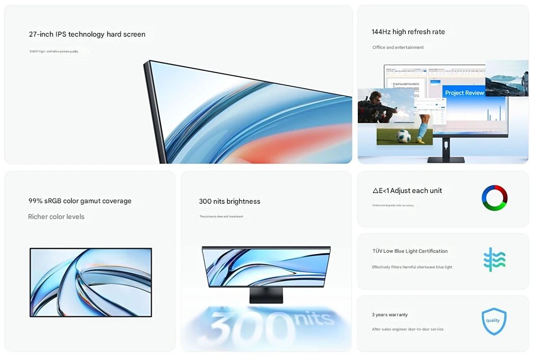 Xiaomi Redmi A27 2026 ra mắt: Màn hình Full HD 144Hz, hiệu chuẩn màu sắc từ nhà máy - Techlade