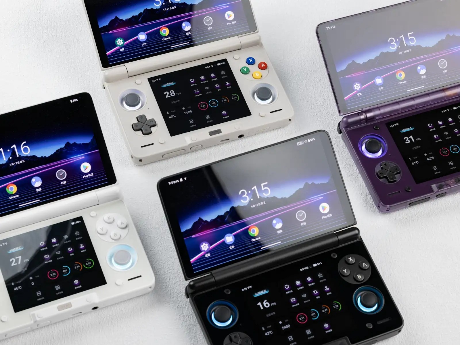 AYN Thor lộ diện: Máy chơi game màn hình kép chạy 3DS, có 4 tùy chọn màu sắc - Techlade