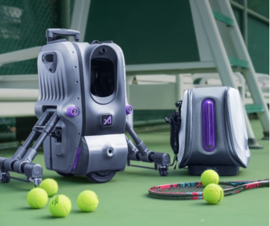 Aceii One ra mắt trên Kickstarter: Robot tennis AI có khả năng di chuyển, mô phỏng cú đánh - Techlade