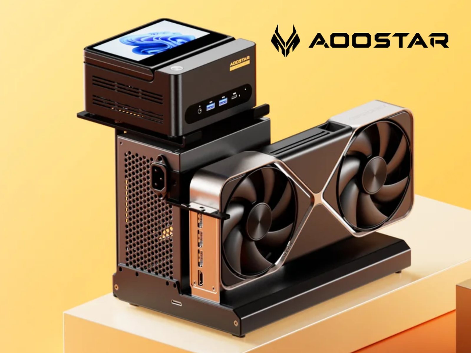 Aoostar EG01 ra mắt: Dock eGPU đầu tiên có Thunderbolt 5 và OCuLink - Techlade