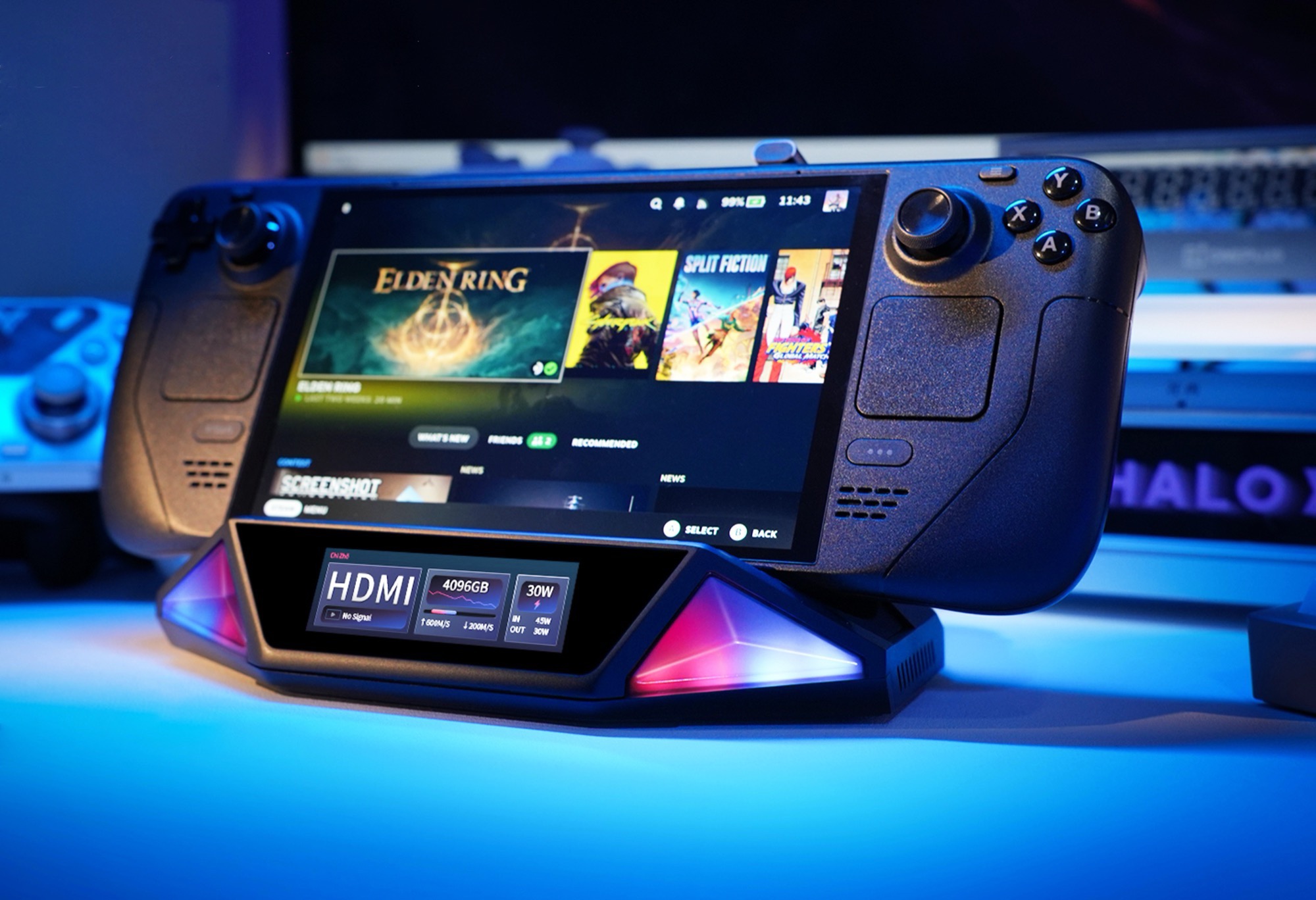 Dockcase Chizha Mount Ling ra mắt trên Kickstarter: Dock Steam Deck có màn hình cảm ứng - Techlade