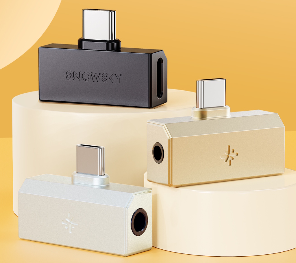 FiiO Snowsky Tiny: DAC nhỏ gọn bằng ngón tay, phát nhạc Hi-Res, sạc nhanh - Techlade