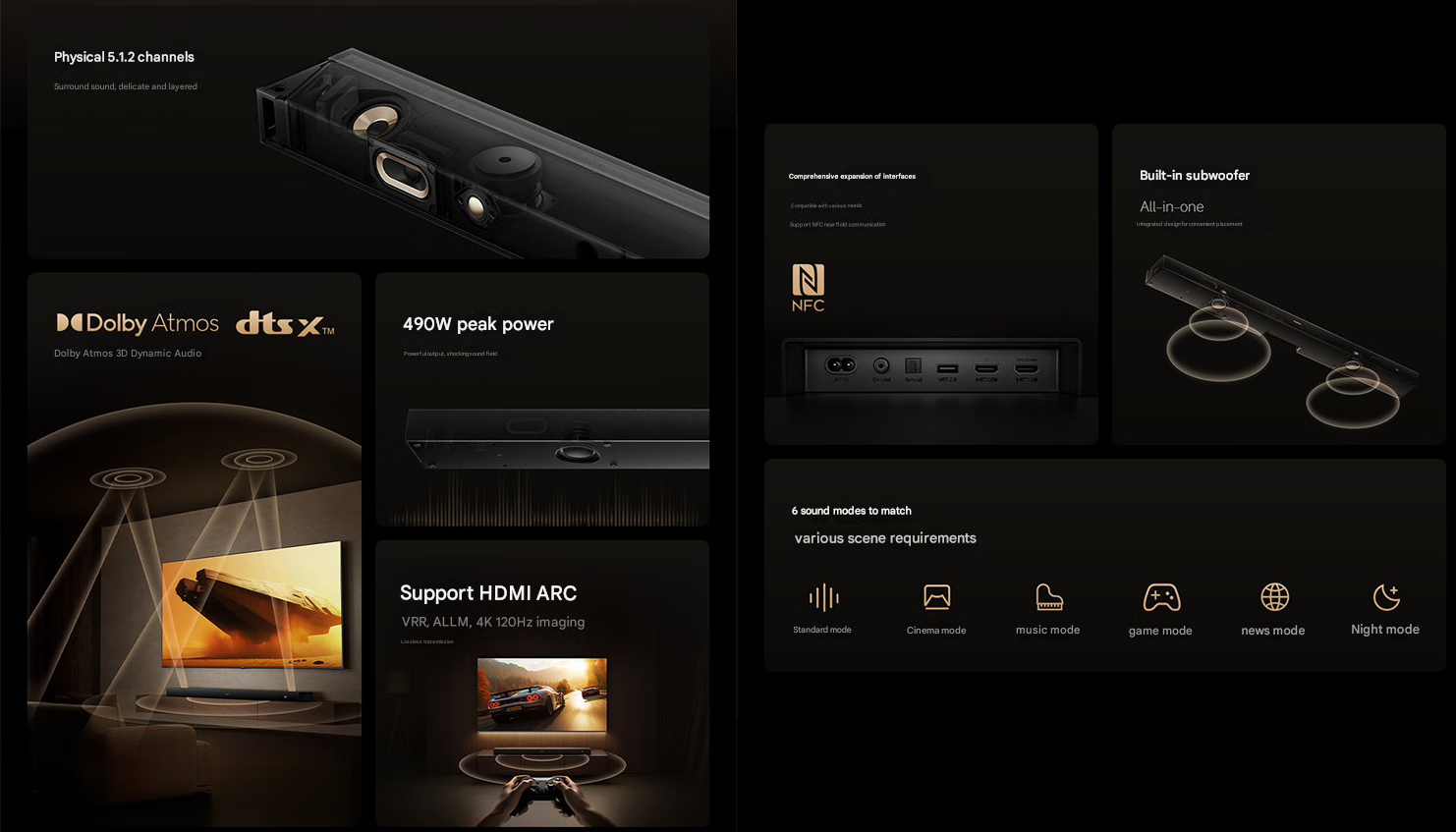 Xiaomi ra mắt loa TV 5.1.2 kênh: Công suất 490W, subwoofer tích hợp - Techlade