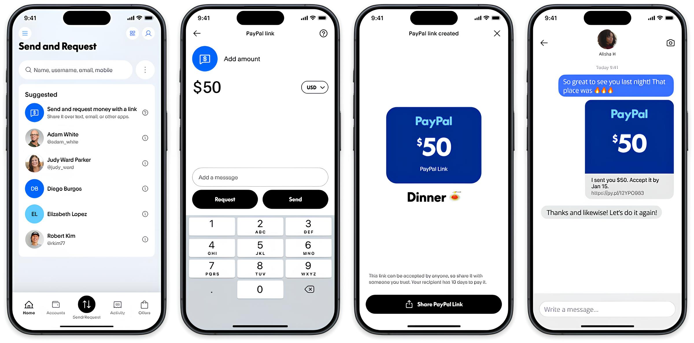 PayPal trình làng dịch vụ thanh toán mới, cho phép chuyển khoản qua link và chuẩn bị tích hợp tiền số