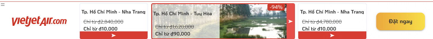 'Bẫy' giá vé rẻ: Vietjet Air quảng cáo 'chỉ từ 10.000 đồng' nhưng thực tế lại khác - Techlade