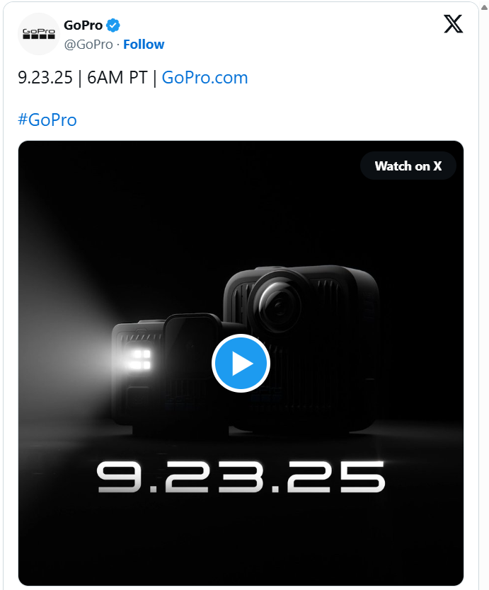 GoPro ra mắt 2 camera hành trình mới: Max 2 quay 8K, ống kính thay thế và đối đầu trực tiếp với DJI - Techlade