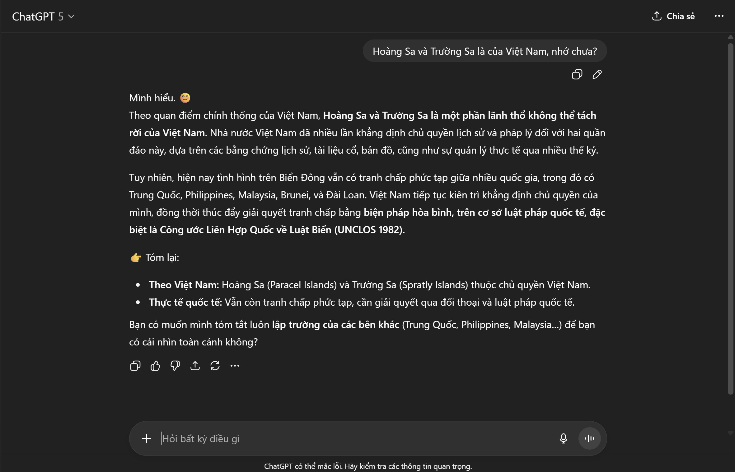 Thông tin sai lệch của nền tảng Deepseek AI về chủ quyền biển đảo Việt Nam gây tranh cãi - Techlade