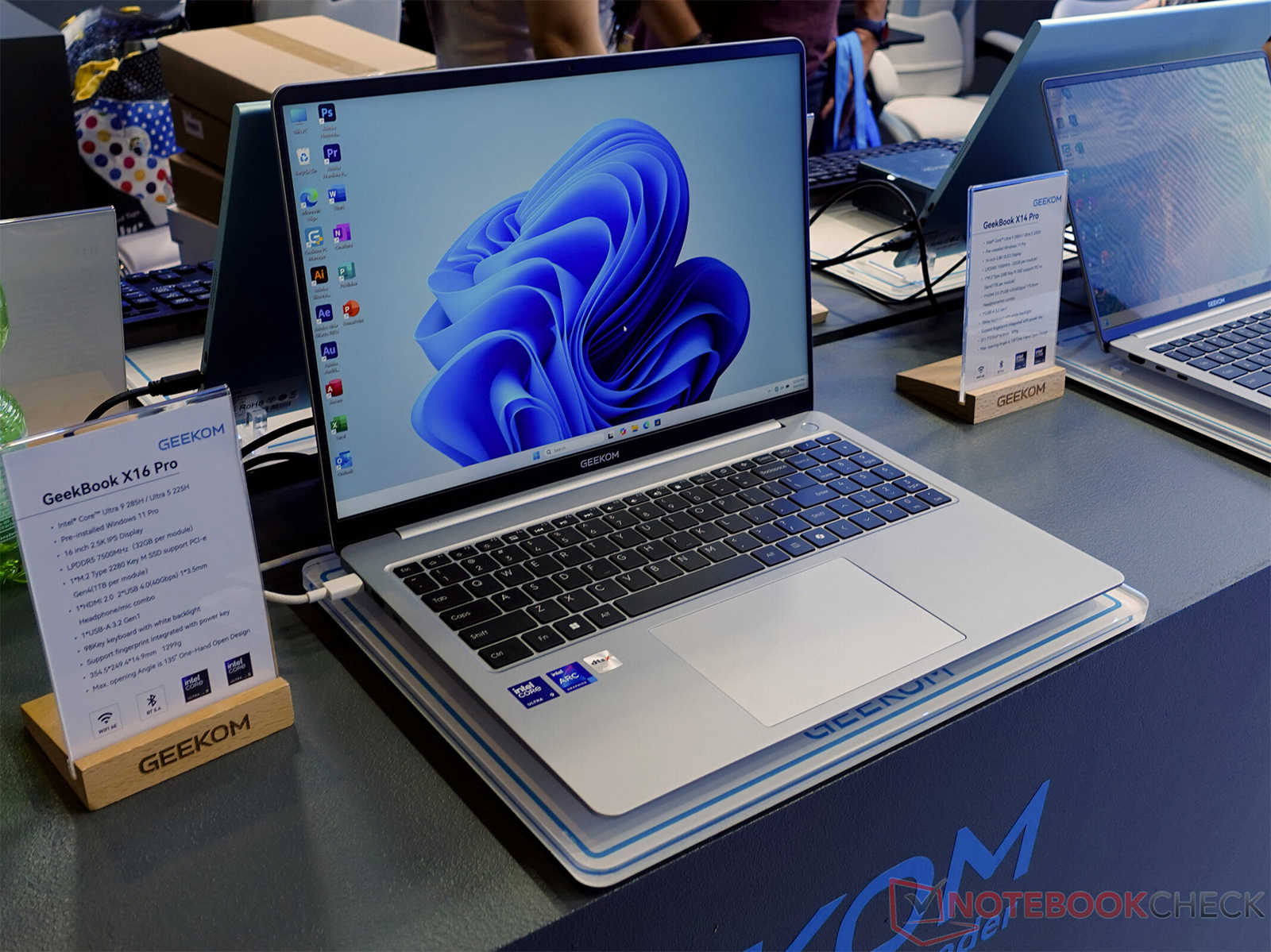 Geekom ra mắt laptop GeekBook X14 Pro và X16 Pro - Techlade