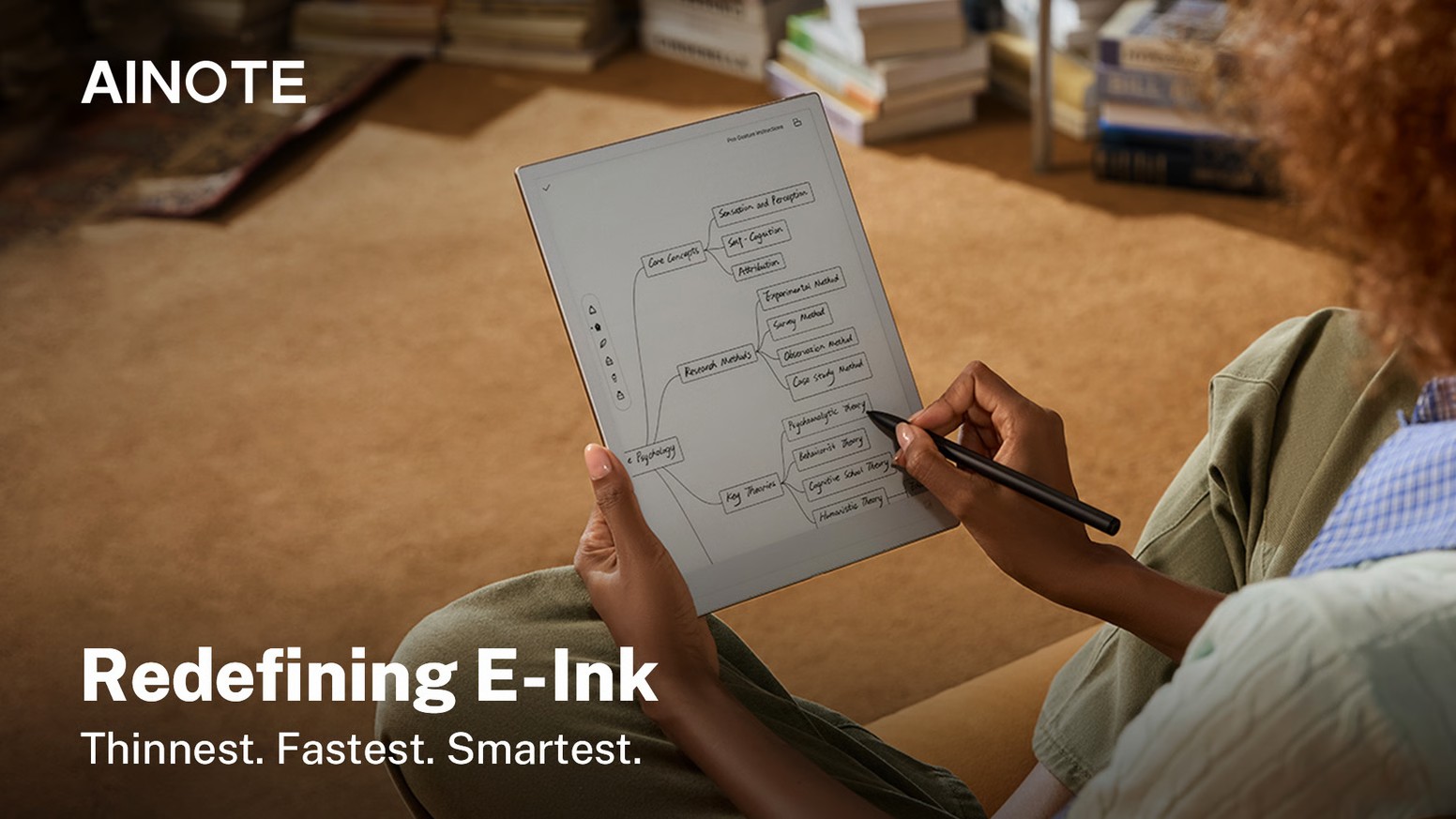 AInote 2 Paper Tablet "phá đảo" Kickstarter: Tablet E-Ink mỏng nhất thế giới - Techlade