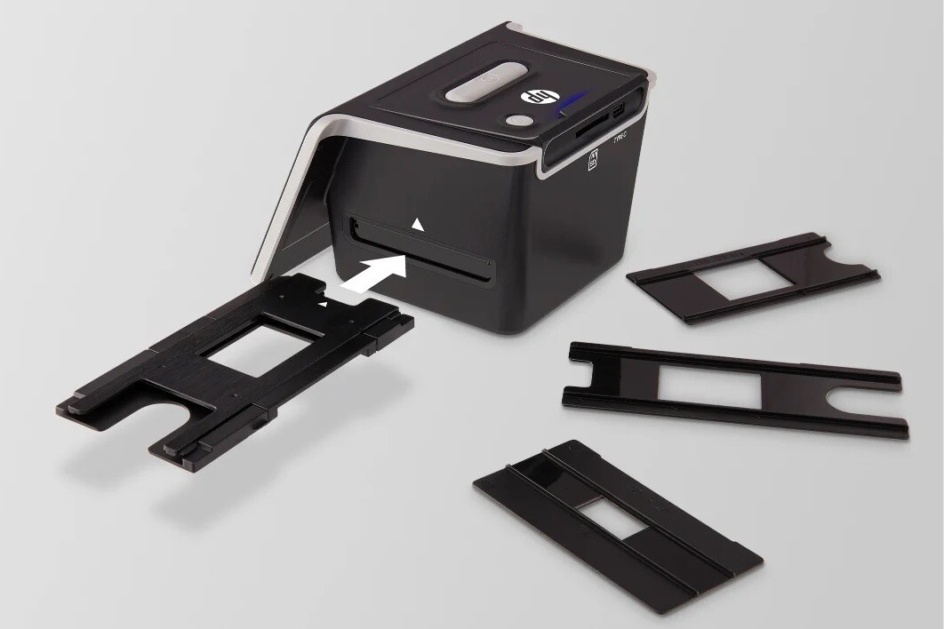 Máy quét phim HP FilmScan 5" ra mắt: Màn hình cảm ứng, quét film 35mm - Techlade