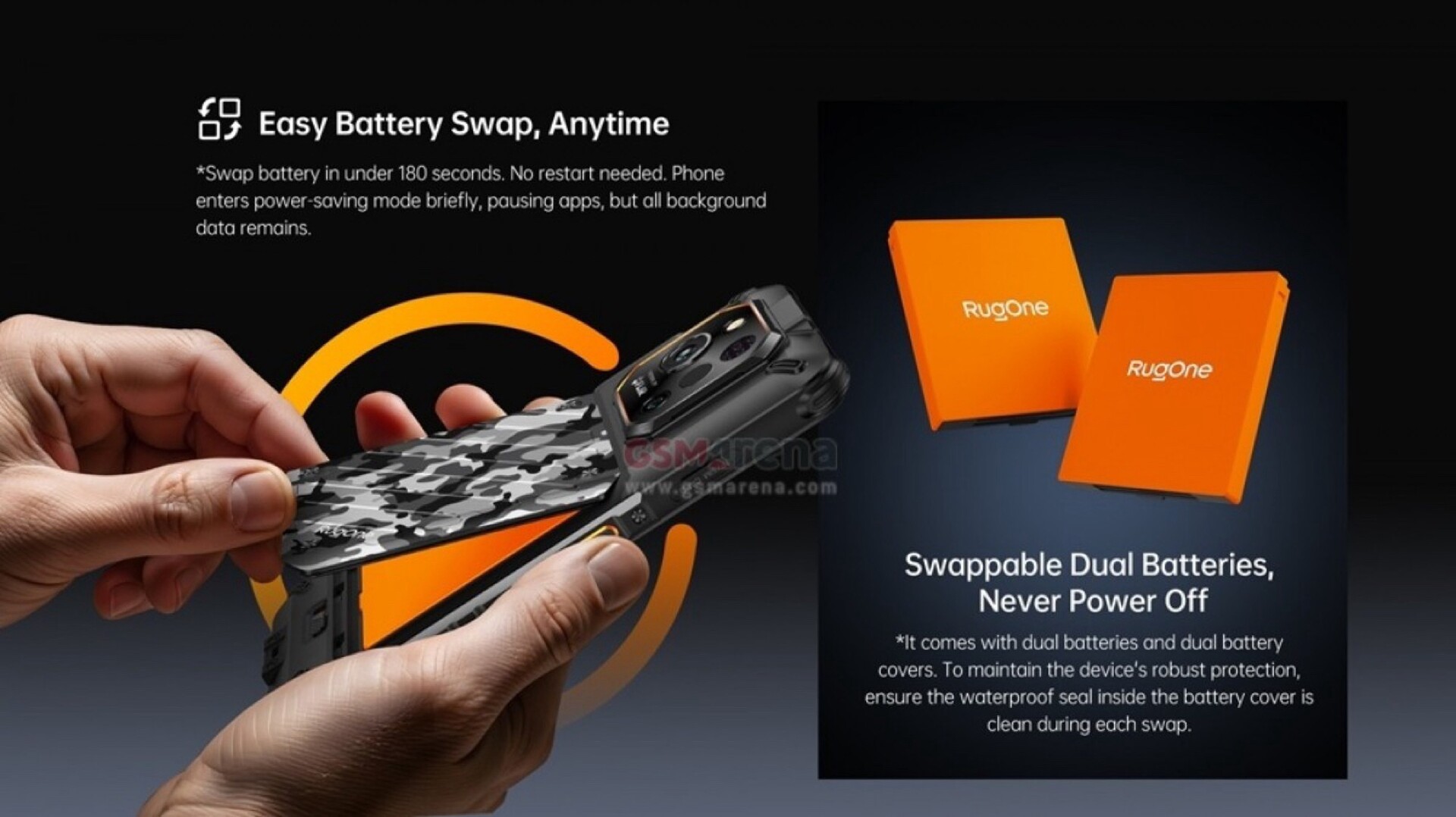 RugOne Xever 7 Pro ra mắt: Smartphone siêu bền pin tháo rời, có camera nhiệt FLIR - Techlade