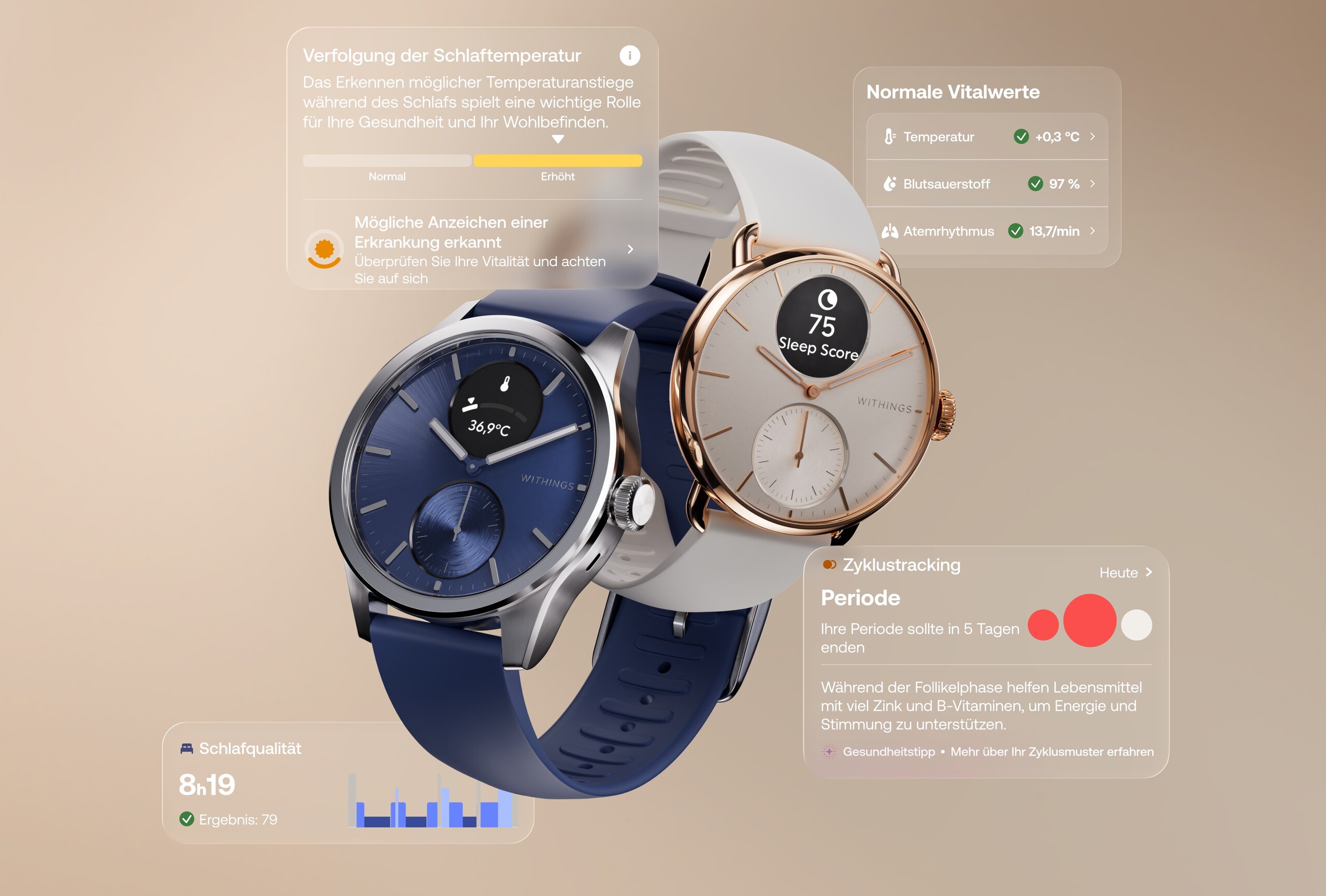 Withings ra mắt ScanWatch 2 màu mới: Hệ điều hành HealthSense 4.0 tích hợp AI - Techlade