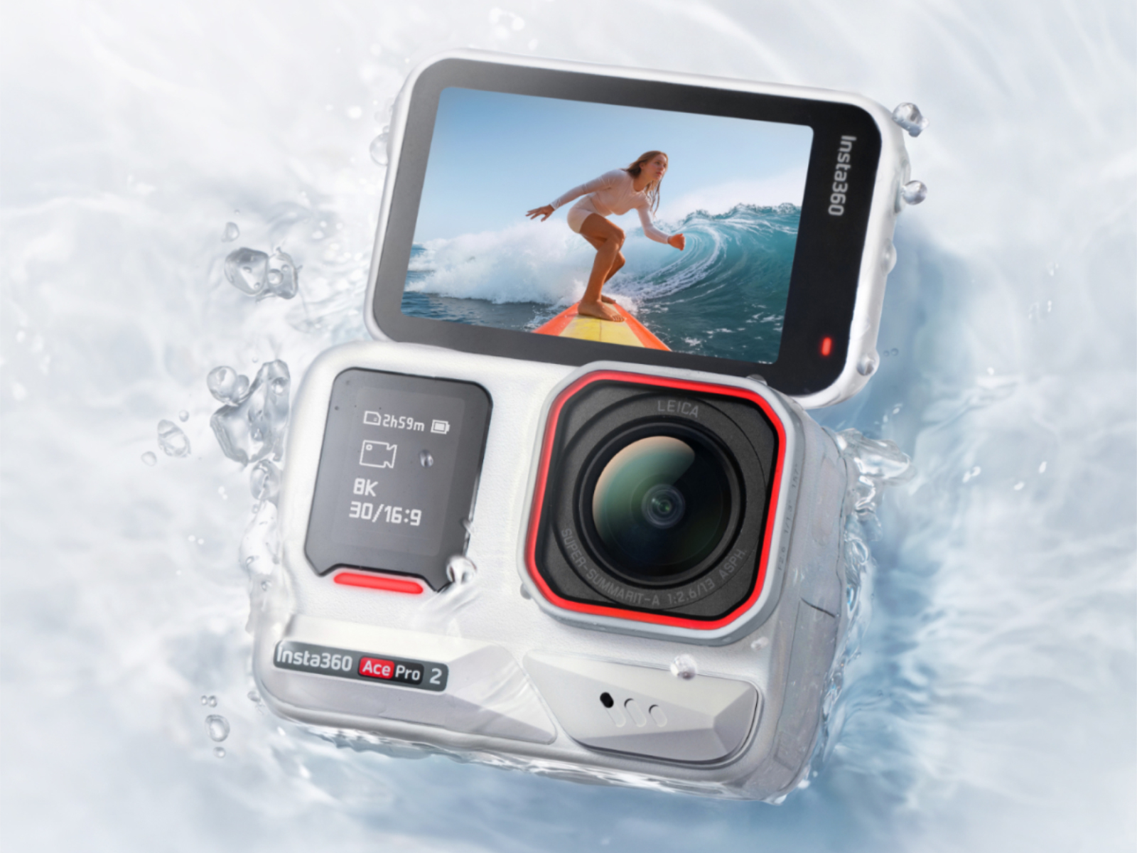 Insta360 ra mắt Ace Pro 2 Arctic White: Phiên bản giới hạn màu trắng cho camera hành trình 8K/30FPS - Techlade