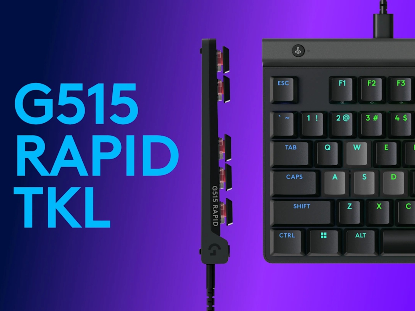 Logitech G515 Rapid TKL ra mắt: Bàn phím cơ low-profile có switch từ tính, Rapid Trigger - Techlade