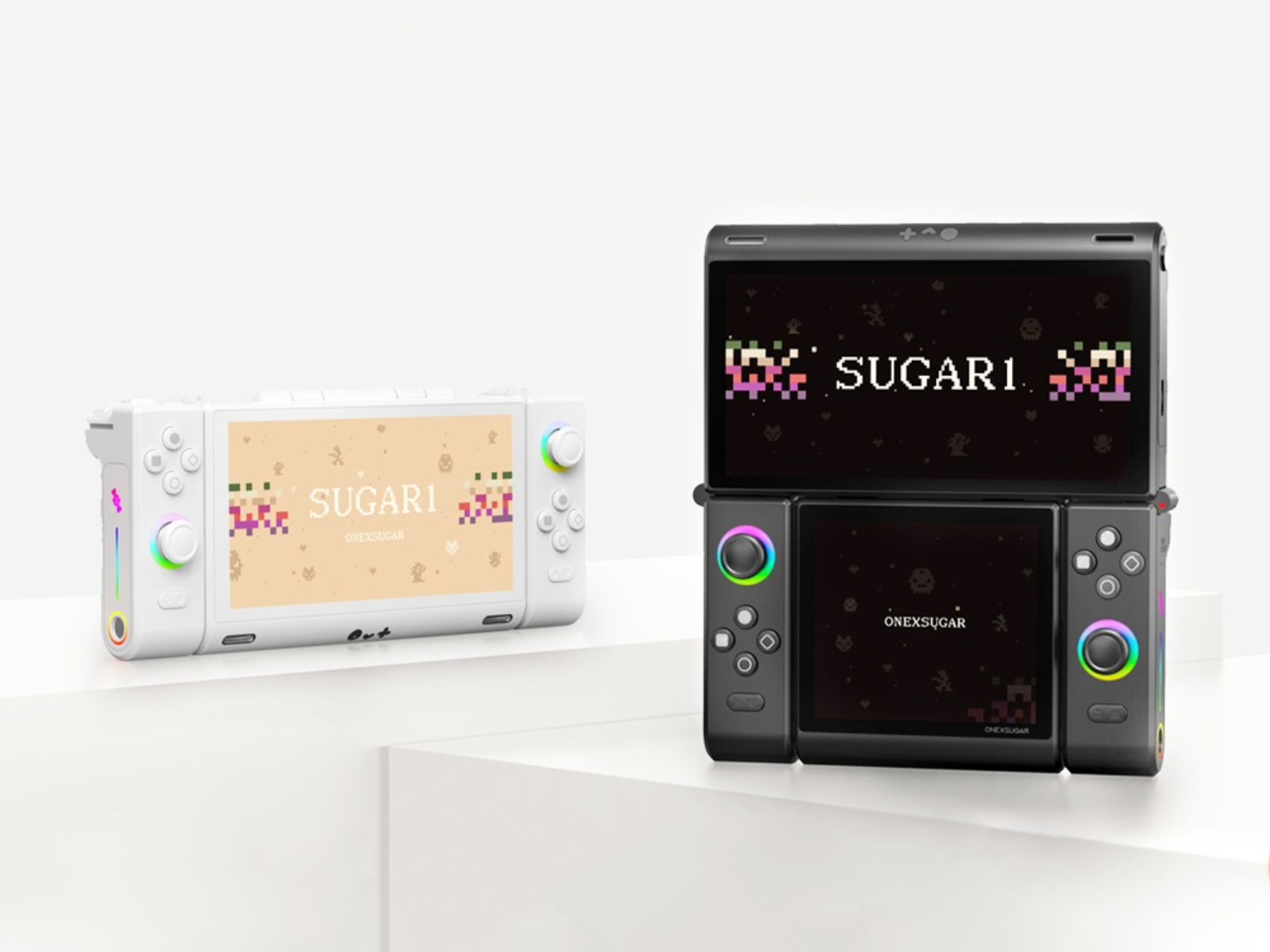 OneXSugar Sugar 1 ra mắt: Máy chơi game màn hình kép, chip Snapdragon G3 Gen 3 - Techlade