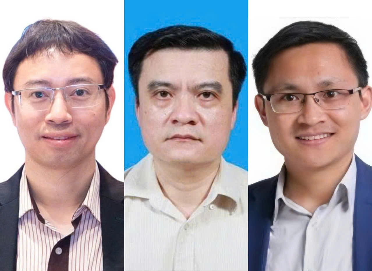 Trong ảnh (từ trái sang phải): ông Nguyễn Thanh Tùng, Giám đốc Công nghệ MISA và Viện trưởng Viện Đổi mới Kinh doanh; PGS.TS Nguyễn Trường Thắng, Viện trưởng Viện Công nghệ Thông tin, Viện Hàn lâm Khoa học và Công nghệ Việt Nam (VAST); và ông Võ Xuân Hoài, Phó Giám đốc Trung tâm Đổi mới sáng tạo Quốc gia (NIC) thuộc Bộ Kế hoạch và Đầu tư - Techlade